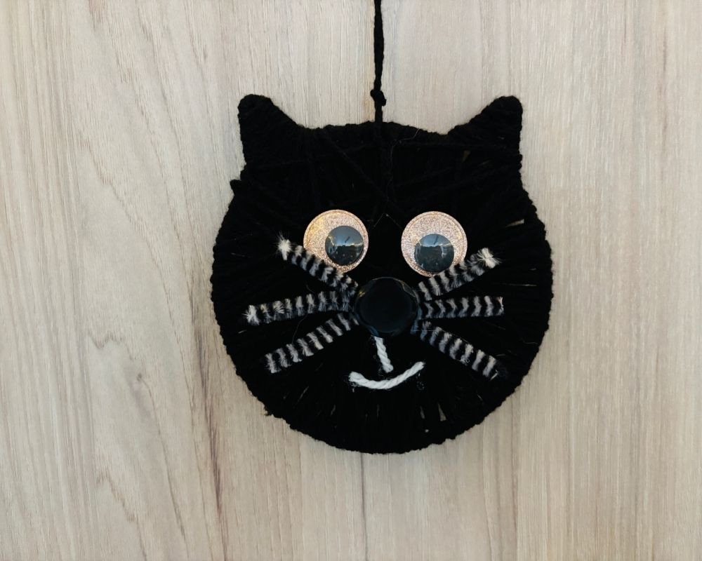 Kinderfeestje kattenkopje knutselen